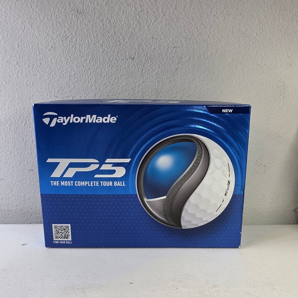TaylorMade TP5 Golf Balls White 5-Layer Tour Performance 9 Balls